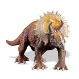 Laden Sie das Bild in den Galerie-Viewer, 8‘’ Realistic Triceratops Dinosaur Solid Figure Model Toy Decor Brown