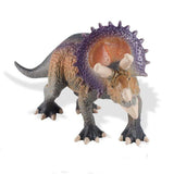 Laden Sie das Bild in den Galerie-Viewer, 8‘’ Realistic Triceratops Dinosaur Solid Figure Model Toy Decor Gray