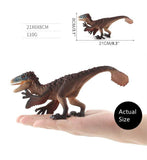 Laden Sie das Bild in den Galerie-Viewer, 8‘’ Realistic Utahraptor Dinosaur Solid Figure Model Toy Decor with Movable Jaw