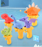 Laden Sie das Bild in den Galerie-Viewer, Bathtub Cute Dinosaur Shape Water Gun Small Bath Toy