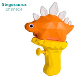 Laden Sie das Bild in den Galerie-Viewer, Bathtub Cute Dinosaur Shape Water Gun Small Bath Toy Stegosaurus