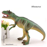 Laden Sie das Bild in den Galerie-Viewer, Different Types of Dinosaurs with Sound T Rex Triceratops Stegosaurus Model Toy for Kids Allosaurus