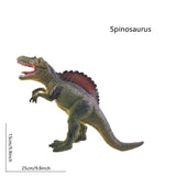 Laden Sie das Bild in den Galerie-Viewer, Different Types of Dinosaurs with Sound T Rex Triceratops Stegosaurus Model Toy for Kids Spinosaurus