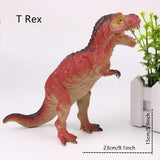 Laden Sie das Bild in den Galerie-Viewer, Different Types of Dinosaurs with Sound T Rex Triceratops Stegosaurus Model Toy for Kids T Rex