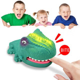 Laden Sie das Bild in den Galerie-Viewer, Dinosaur Bite Finger Toy Dinosaur Teeth Toys Party Game with Light Up Eyes &amp; Sounds