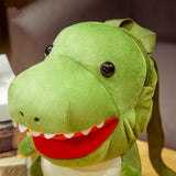 Laden Sie das Bild in den Galerie-Viewer, Dinosaur T Rex Bag Triceratops Backpack Soft Plush Toy Purse for Kids Gift