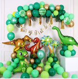 Laden Sie das Bild in den Galerie-Viewer, Dinosaur Theme Balloons Suite Foil Latex Balloons Party Decorated Kids