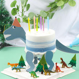 Laden Sie das Bild in den Galerie-Viewer, Dinosaur Cake Decoration Clay Cute Dinosaur Cake Ideas Cake Topper Party Supplies