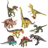 Laden Sie das Bild in den Galerie-Viewer, Educational Realistic Dinosaur Toys Figures Activity Play Mat Trees &amp; Container Playset Standard Version