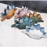 Laden Sie das Bild in den Galerie-Viewer, Fashion Stegosaurus Bag Dinosaur Shape Shoulder Bag PU Leather Rivet Purses Handbag 5 Colors Stegosaurus (13.99/pc Save $20)