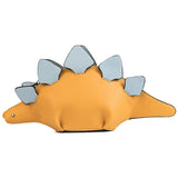 Laden Sie das Bild in den Galerie-Viewer, Fashion Stegosaurus Bag Dinosaur Shape Shoulder Bag PU Leather Rivet Purses Handbag Yellow-Stegosaurus