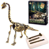 Laden Sie das Bild in den Galerie-Viewer, Large Dinosaur Skeleton Excavation Dig Up DIY Take Apart Dino Realistic Fossil Model Kit Toys Brachiosaurus