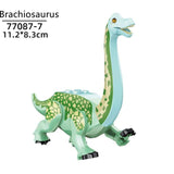Laden Sie das Bild in den Galerie-Viewer, 5‘’ Mini Dinosaur Jurassic Theme DIY Action Figures Building Blocks Toy Playsets Brachiosaurus / Blue