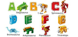 Laden Sie das Bild in den Galerie-Viewer, Transform Animal Dinosaur Robots Alphabet Action Figures Preschool Educational Toys for Kids