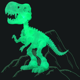 Laden Sie das Bild in den Galerie-Viewer, Glow in the Dark Dinosaur DIY Take Apart Fluorescent Skeleton Educational Toy for Kids T Rex