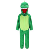 Laden Sie das Bild in den Galerie-Viewer, 39&quot;-51&quot; Kids Halloween Dinosaur Costume Cosplay Performance Suit