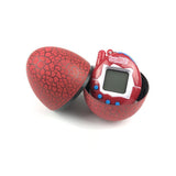 Laden Sie das Bild in den Galerie-Viewer, Multi Color Cracked Dinosaur Egg with Key Chain Digital Electronic Pet Game Toy Red
