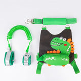 Load image into Gallery viewer, 3 in 1 Toddler Harness Leash Dinosaur Anti Lost Walking Assistant Wristband Strap Belt 3 in 1 Black