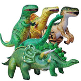 Load image into Gallery viewer, 7 PCS Inflatable Jungle Dinosaur Realistic Figures Great for Pool Party Decoration 7 Pcs
