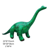 Laden Sie das Bild in den Galerie-Viewer, 7 PCS Inflatable Jungle Dinosaur Realistic Figures Great for Pool Party Decoration Brachiosaurus