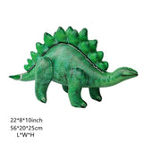 Laden Sie das Bild in den Galerie-Viewer, 7 PCS Inflatable Jungle Dinosaur Realistic Figures Great for Pool Party Decoration Stegosaurus
