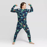 Laden Sie das Bild in den Galerie-Viewer, Matching Family Dinosaur Pajamas Set Mom Dad Kids Baby Holiday Pjs Sleepwear Men / MEN :M