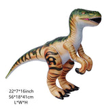 Laden Sie das Bild in den Galerie-Viewer, 7 PCS Inflatable Jungle Dinosaur Realistic Figures Great for Pool Party Decoration Velociraptor