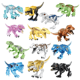 Laden Sie das Bild in den Galerie-Viewer, 5&quot; Mini Dinosaur Jurassic Theme DIY Action Figures Building Blocks Toy Playsets